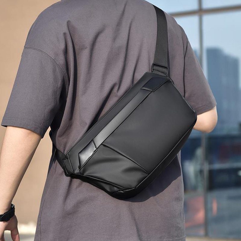 Bolso bandolera de conducción de gran capacidad de alta calidad, resistente al agua, portátil, bolsa táctica, bolsa de pecho, bandolera al por mayor