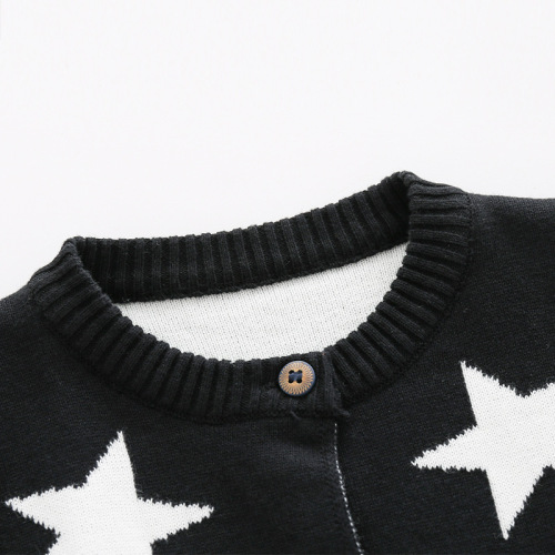 ins baby autumn knitted cardigan baby baby sweater coat spring and autumn infant boy knitted sweater