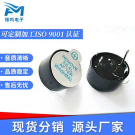 12065有源蜂鸣器长声电磁式5V直流一体甩肉机报警器高分贝