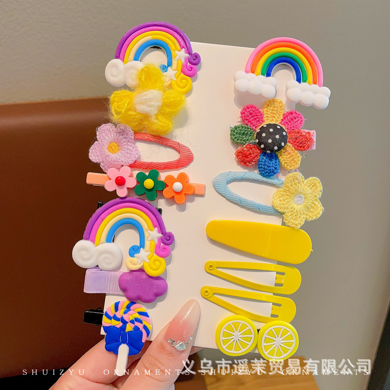 多巴胺儿童发夹女前额刘海夹鸭嘴夹头饰发卡碎发侧边卡子发饰夹子|undefined