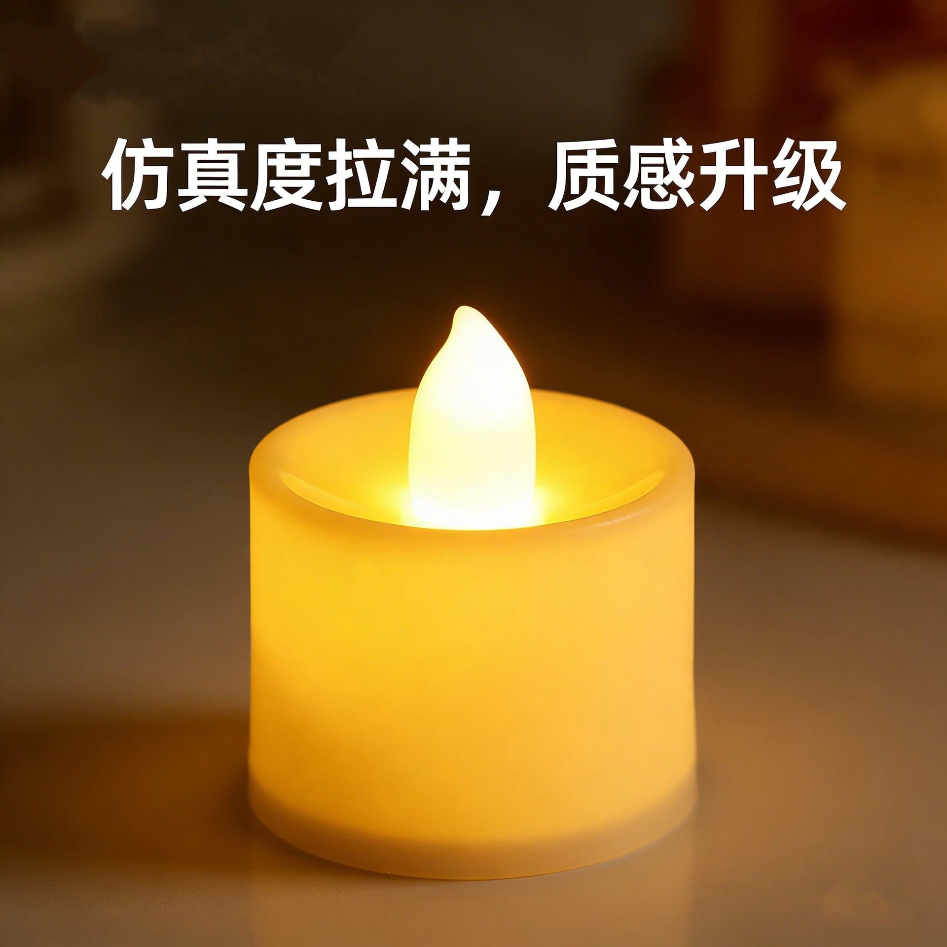 Velas de sacrificio de mascotas LED simulación de cera de té lámpara larga para gatos y perros en el siglo pasado lámpara de conmemoración vela de incienso