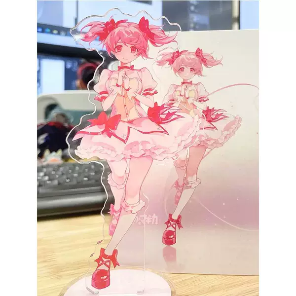 Magic Little Round Deermu Yu Xiaomei Flame Desktop Acrylic Ornament Gift for Friends and Best Friends