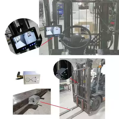Nine Shield Security Forklift Car display