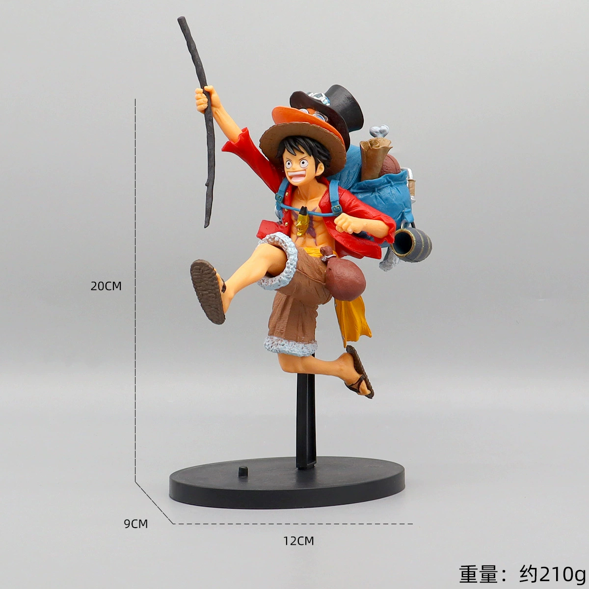 Фигура (One Piece) Кимоно-битва Луфи — ручная коллекционная вещь, несколько вариантов персонажей, 0.45 кг