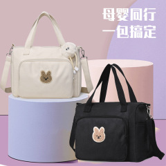 跨境新款韩版百搭多功能母婴包时尚轻便外出妈妈包单肩手提妈咪包