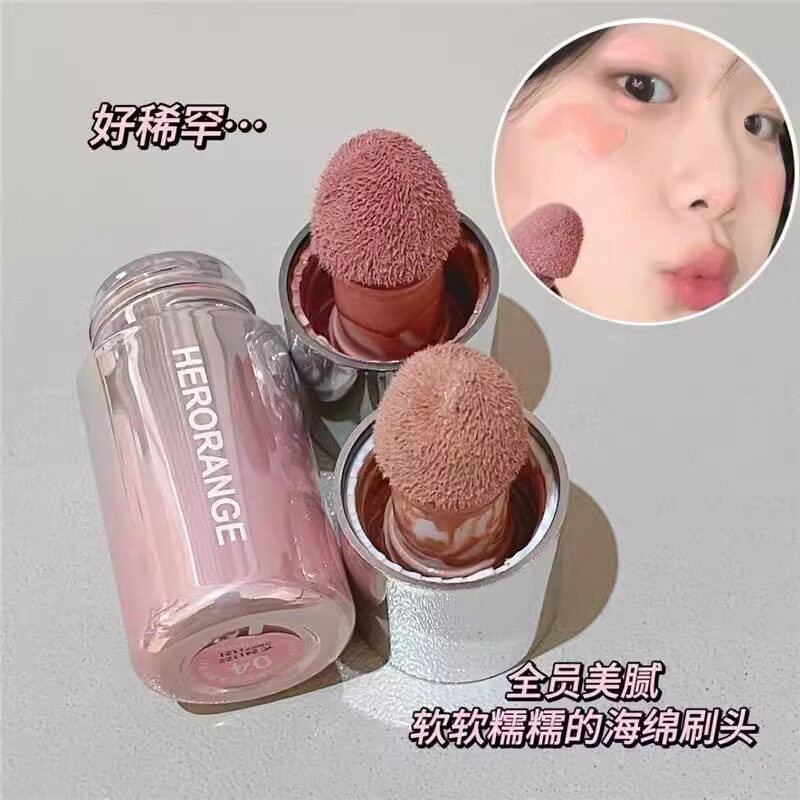 HERORANGE ~ cheek color diffuse liquid blush Korean natural color low saturation matte blush liquid