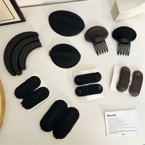 Invisible head hair pad, hair booster, sponge hairpin, hair root clip, flat head flat head savior BB clip
