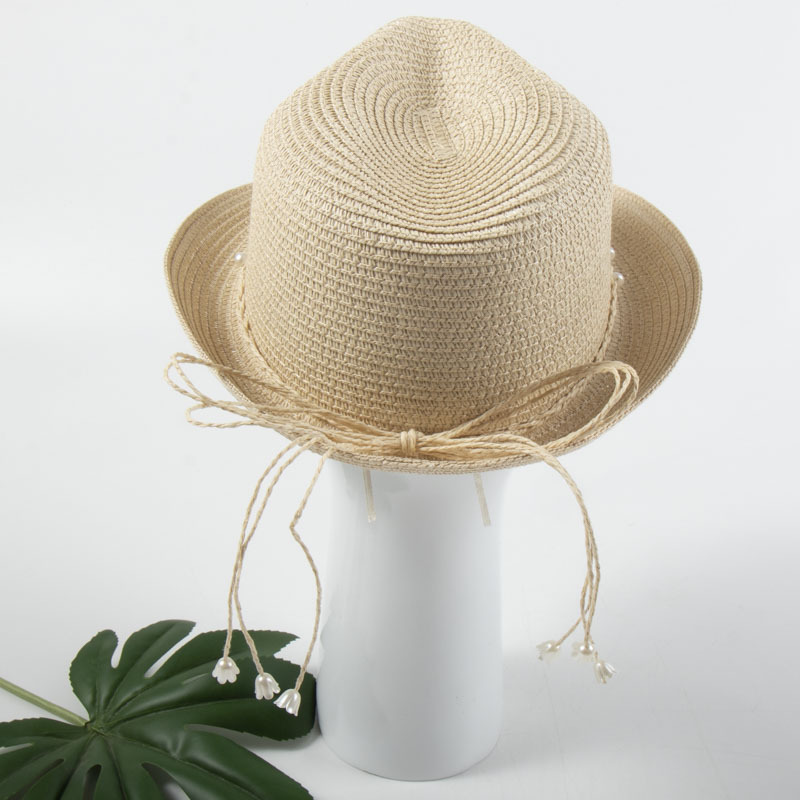 315g Weight Sun Hat, Straw Hat Hats Type Holiday, Beach Occasion Straw Material Geometric Pattern Summer Season Women's Gender Vacation, Classic Style Style Curved Eaves Rim Women's Vacation Classic Style Geometric Curved Eaves Sun Hat Straw Hat 4