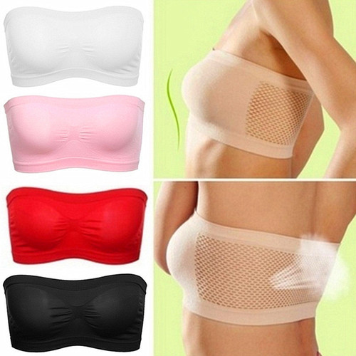 Seamless bra-wrapped one-piece bra for summer, seamless, breathable, one-piece tube top, anti-exposure, versatile sports bra