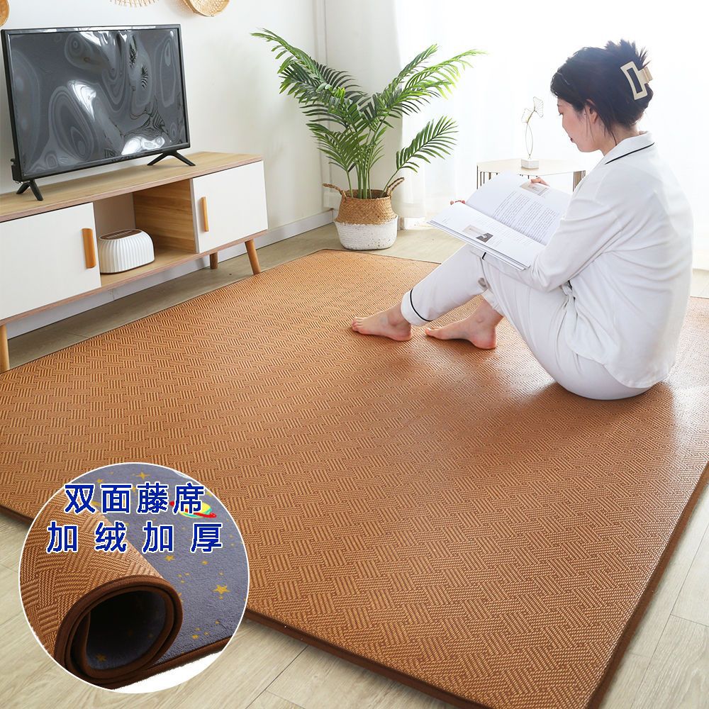 양면매트, 겸용여름등나무매트, 화덕방, 거실, 다다미바닥매트, 일본식 크롤링매트