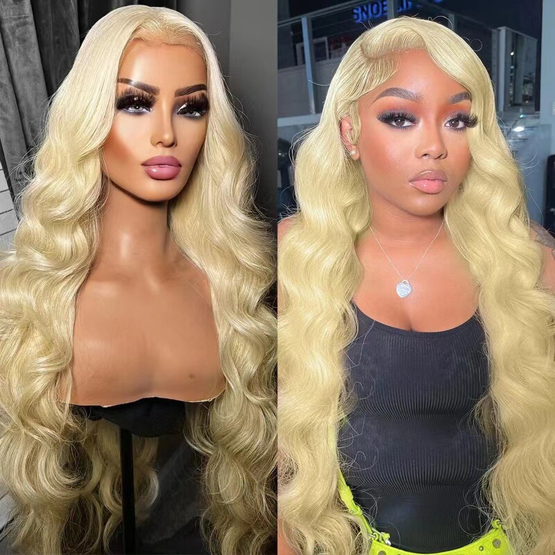 Lace Front Wig Set, Aliexpress Hot-Selling Long Curly Hair with Big Waves, Light Blonde Lace Wig Set, Ready for Dropshipping Lace Front Wig Set, Aliexpress Hot-Selling Long Curly Hair with Big Waves, Light Blonde Lace Wig Set, Ready for Dropshipping