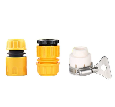 Car cleaning tools Dual-Use High-Pressure Car Wash - individual-plastic-three-joint-fittings-6890g