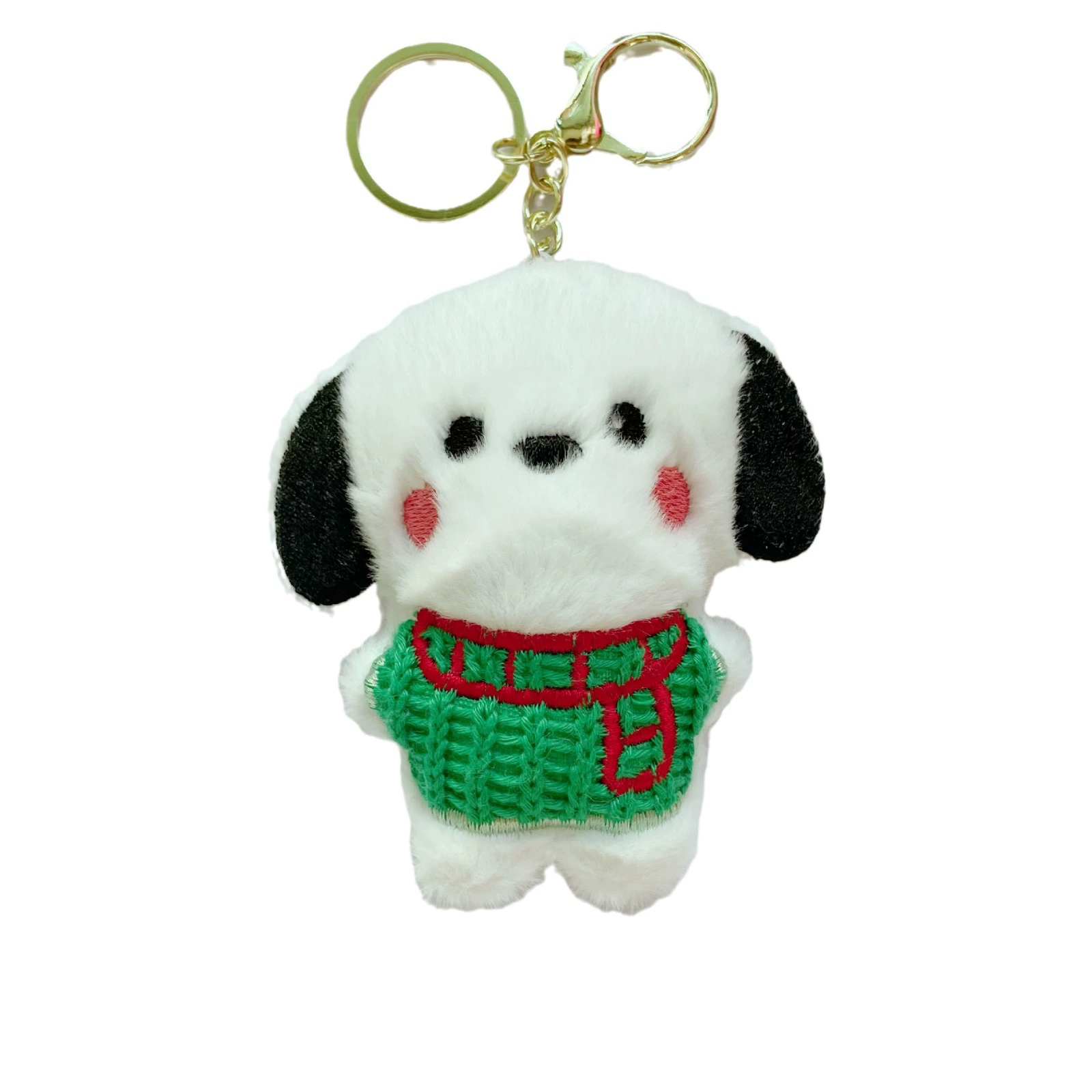 Cartoon plush pendant, cute sweater, keychain
