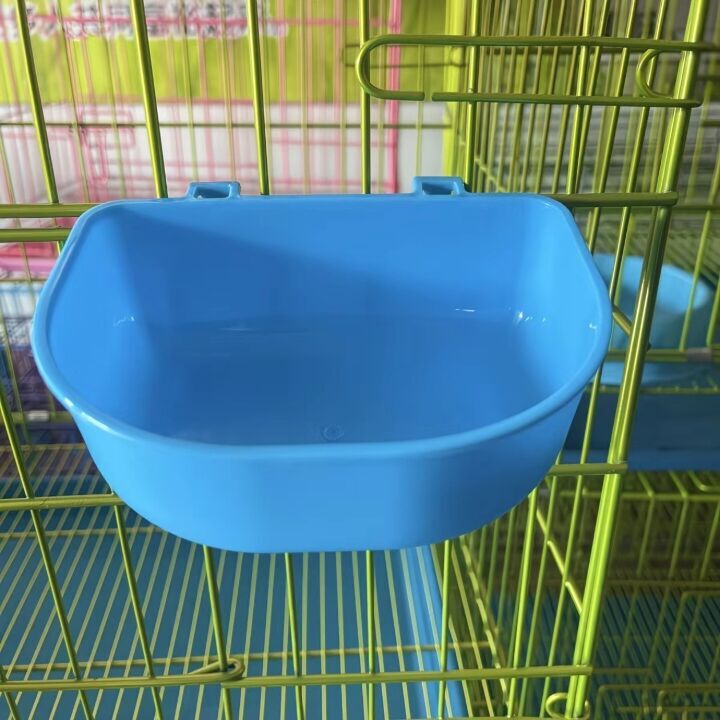 塑料宠物碗狗狗食盆悬挂式宠物碗塑料猫碗狗碗便携宠物航空箱挂碗|undefined