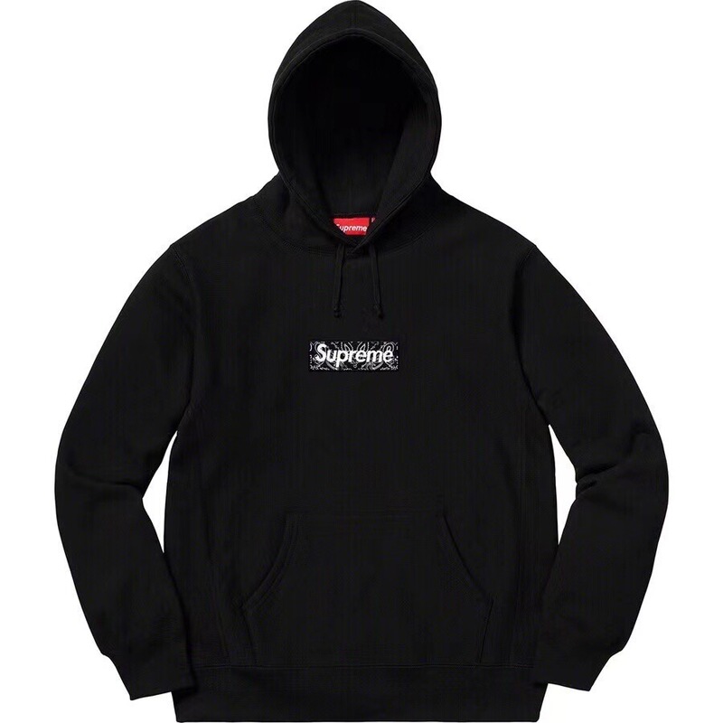 SUP 潮牌HOODED SWEATSHIRT 大LOGO加绒帽衫卫衣|undefined