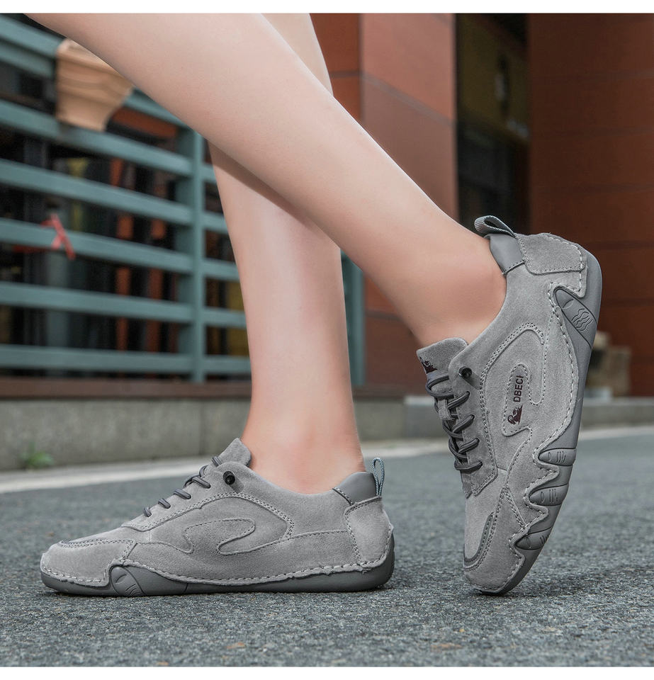 Giày thể thao unisex da thật cỡ lớn, đế bằng, phong cách ngoài trời năng động — 661-3 màu cát, 661-3 màu hồng, 661-3 màu nâu, 661-3 màu trắng chi tiết 19