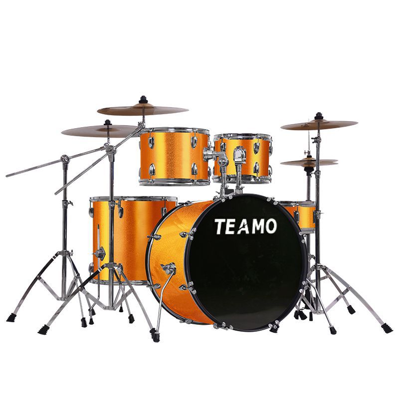 Batería para adultos, nivel profesional, juego completo de batería de jazz para niños, instrumento musical, uso doméstico, se puede instalar en casa