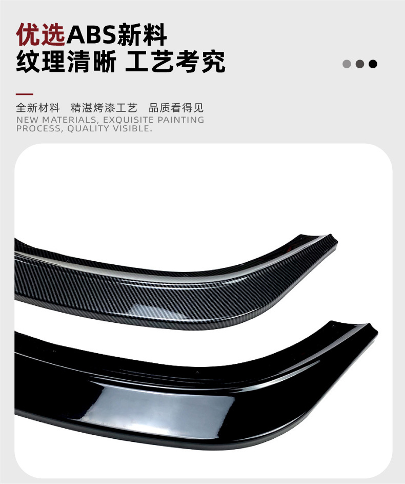 Suitable for Bmw 1 Series Bmw F40 2020+ Standard Version Front Lip, Front Spoiler, Small Body Kit, Exterior Modification