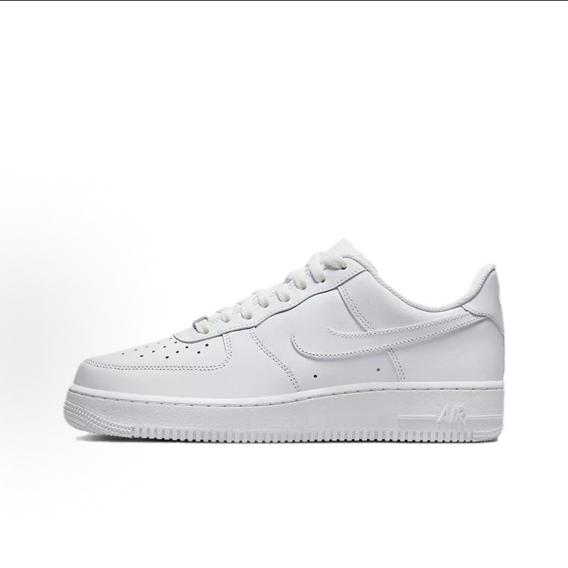 Zapatos Pitian AF1 Fuerza Aérea No. 1 zapatos blancos bajos, zapatos blancos casuales para hombres y mujeres. image 6