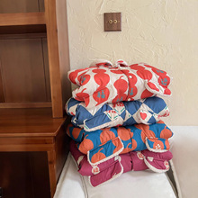 杰米熊棉服萌娃宝宝全棉2025新款拜年服