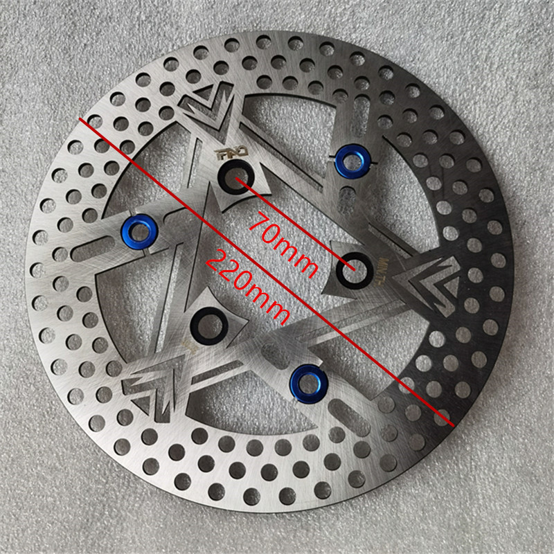 Electric Vehicle Disc Brake Rotor 58 Inner Diameter 180 Concave-Convex Disc Motorcycle 190/200/220/245/260 Disc Brake