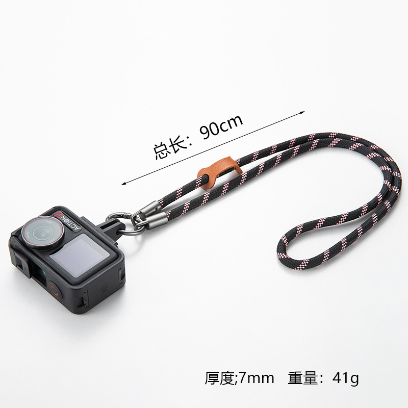 携帯電話ロープに適した DJI ポケットストラップスポーツカメラアクセサリー紛失防止カメラストラップ携帯電話ロープ吊り首|undefined