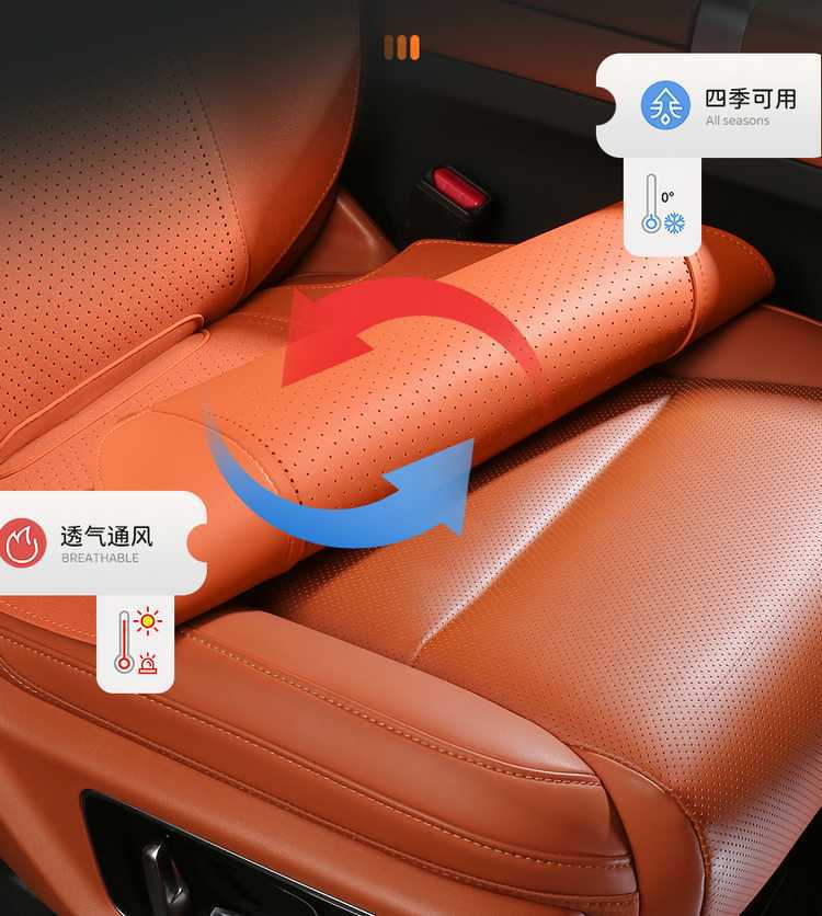 Ideal L6 car-specific seat cushion cover, saddle cushion, universal for all seasons, perforated and breathable car seat cushion cover 26