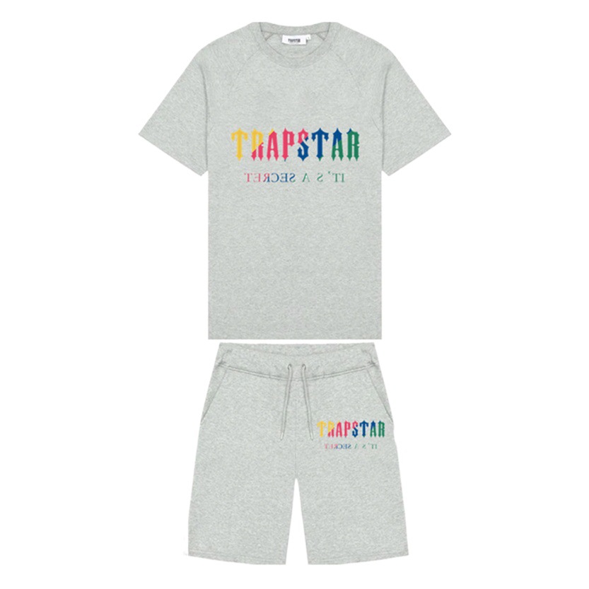 Camiseta de manga corta de algodón para hombres de verano de comercio exterior ins marca de moda camiseta suelta para hombres de todo fósforo Top deportivo