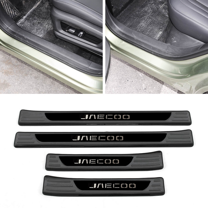 Suitable for Jaecoo J7 Stainless Steel Threshold Strip Modification, Welcome Pedal, Trunk Guard, Tailgate Exploration 06