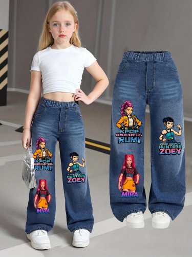 2025 Transfronterizos niños imitación jeans