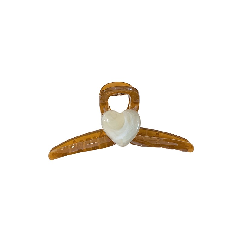 La jalea de color antideslizante horquilla trasera cabeza clip agarre no duele el pelo updo gran tiburón clip tocado accesorios para el cabello fruta