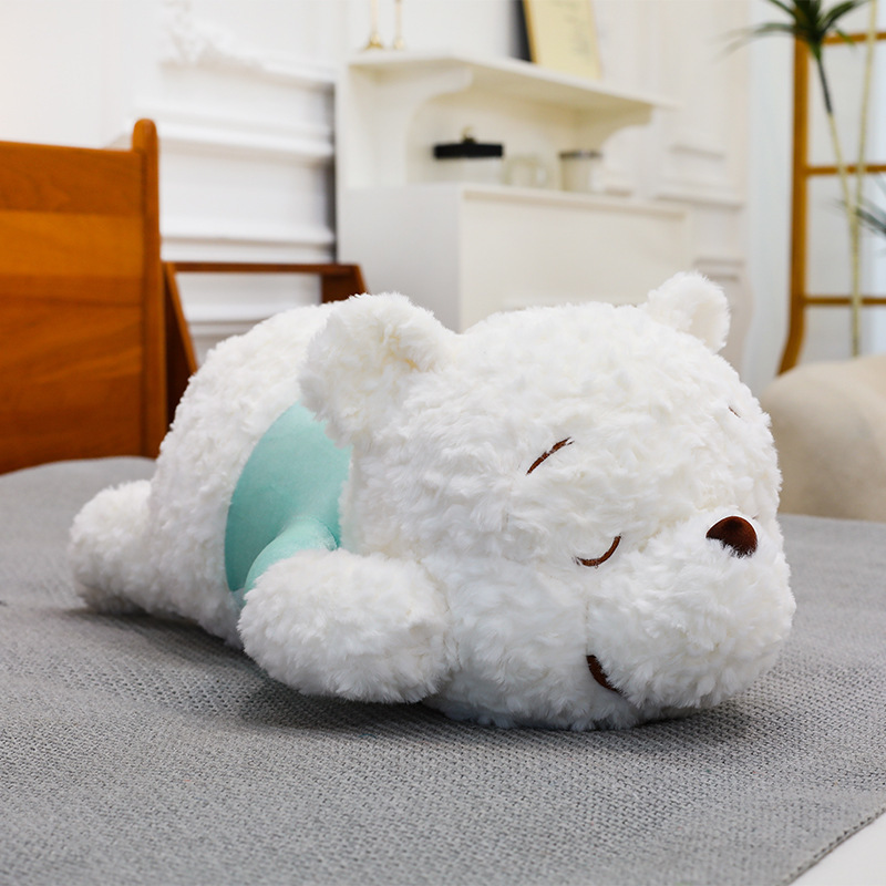 新しいプーさんくまのぬいぐるみ横たわるクマ人形子供のコンパニオン人形女の子の誕生日プレゼント卸売|undefined