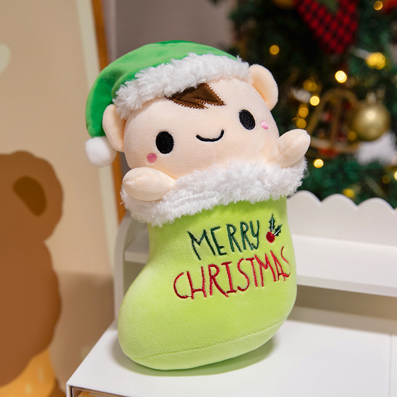 サンタクロースペンギンクリスマスツリーぬいぐるみ人形クリスマス装飾品子供祝日プレゼント|undefined