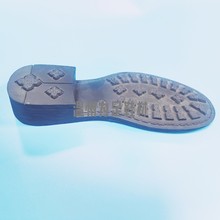 厂家直供TPR轻料鞋底粗低跟靴子底女童装休闲鞋材可加工鞋底大底