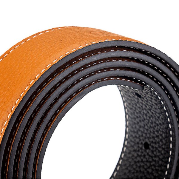 Elite quality double-sided import leather belt