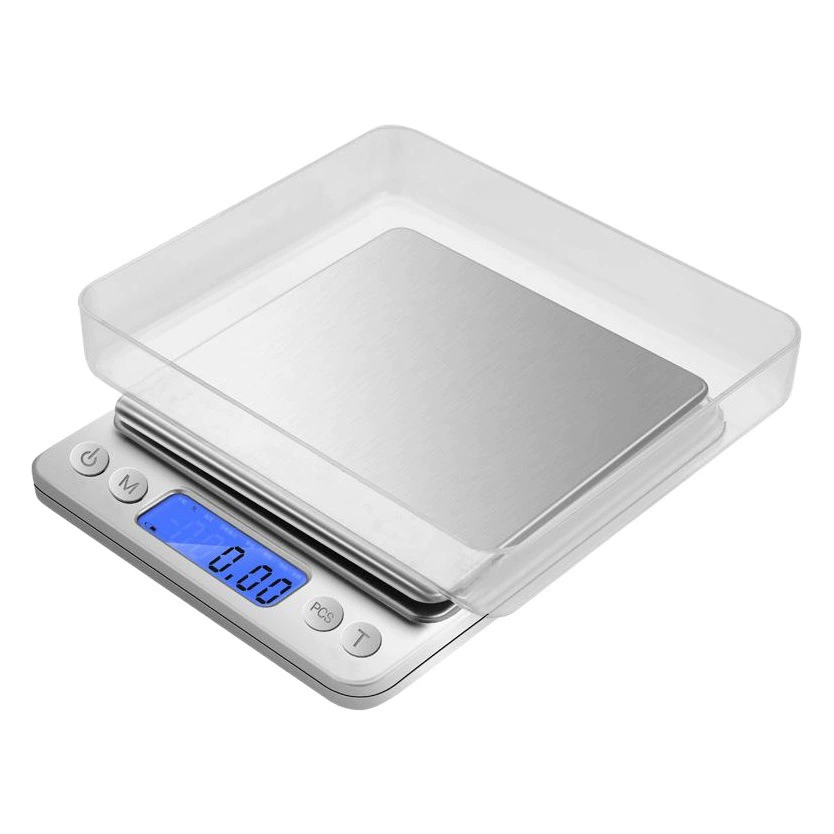 I2000 грамм Электронные весы Малые кухонные весы Прецизионные электронные граммовые весы Высокоточные хлебобулочные весы