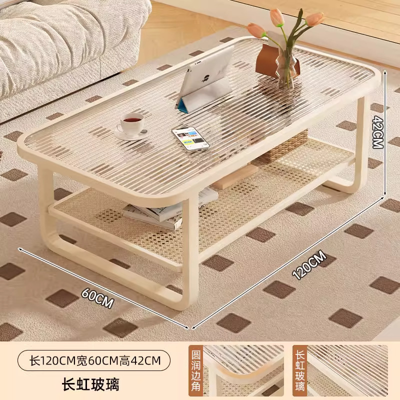 茶几客厅家用桌子简约现代出租屋用简易沙发茶桌小户型轻奢高级感|undefined