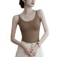 Vest Spring and Summer Women's plus size Inner Strap Bra One-piece Fixed Chest Pad Base Clothes Slimming Explosive Beautiful Back