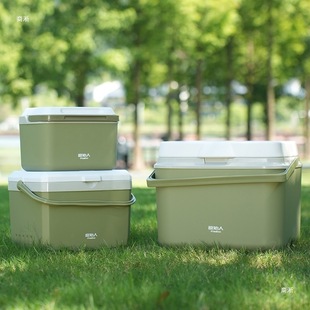 Insulated Box Ice Cooler Outdoor Camping Travel Car Ice Bucket Commercial Stall Fishing Small Portable Refrigerator