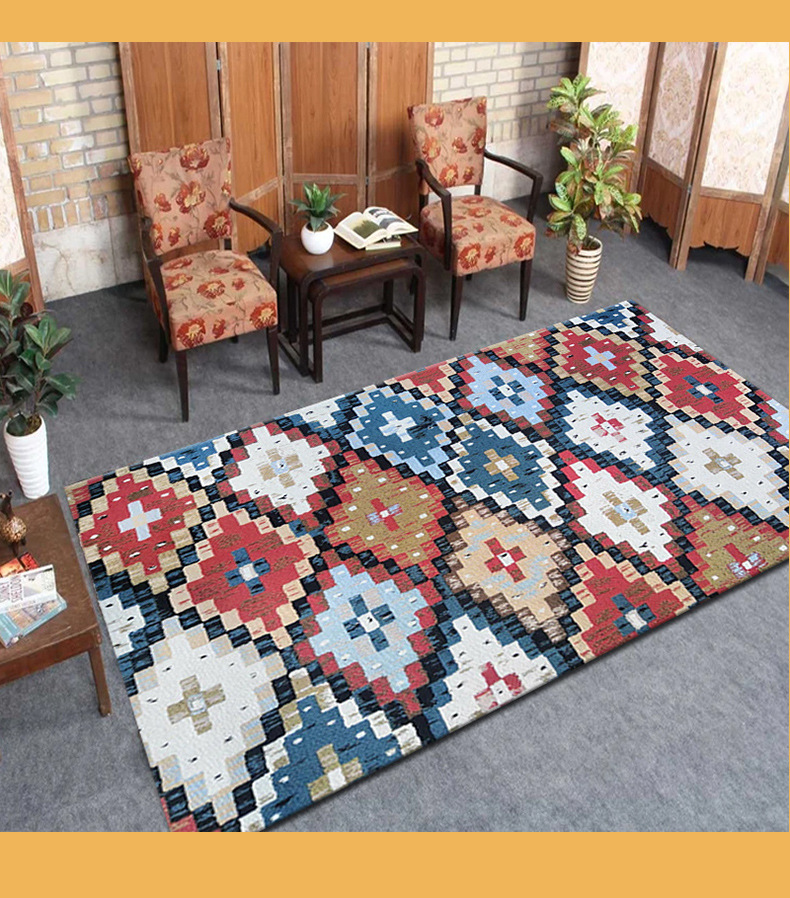 地垫地毯,卧室地毯,客厅地毯,复古地毯,跨境地毯,波斯地毯