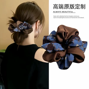 High-End Bun Hair Tie Scrunchie 2026 New Style Hair Styling Tool Hair Rope Scrunchie Women's Hair Accessory