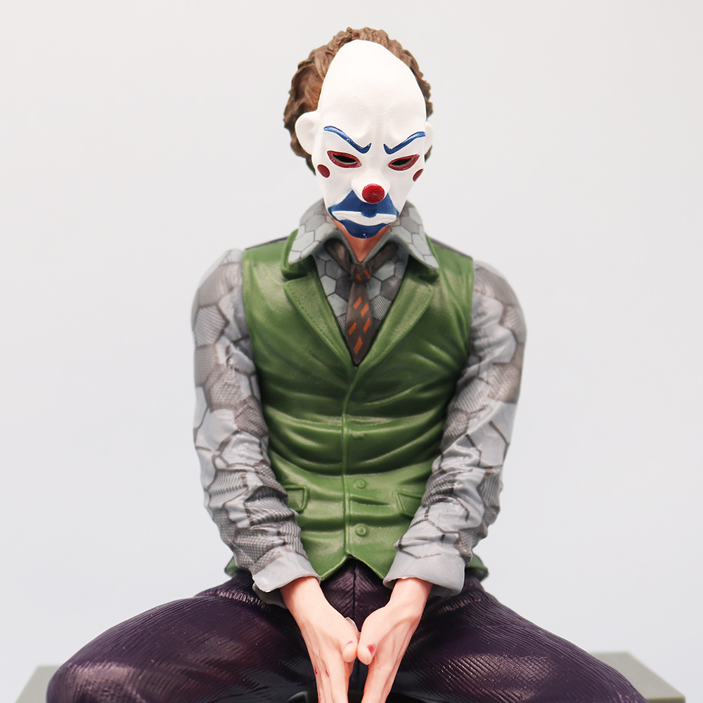 Joker Heath Ledger Action Figure Squad Figurine Desktop Ornament_voghion.com