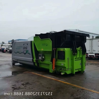 Exportable Ground-Mounted Container-Type Garbage Elektrik zibil maşınları