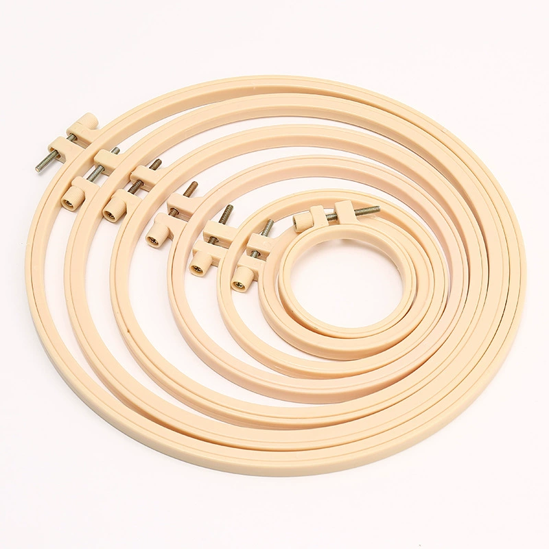 Несколько спецификаций вышивка крестом имитация бамбука вышивка ручной работы DIY вышивка пластиковая вышивка регулируемая круглая природа вышивка венок