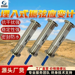 埋入式振弦应变计密封防水 钢弦式应变计 CK-YBJ-10F振弦式应变计
