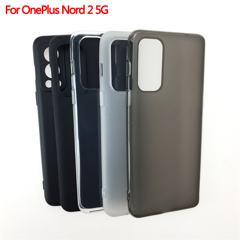 Suitable for OnePlus OnePlus Protective Cover 1 + Nord 2 5G Mobile Phone Case Frosted Pudding Material TPU
