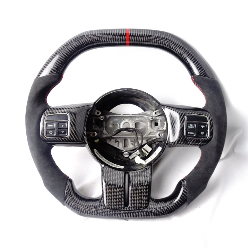 Руль для Jeep, модифицированный, из углеродного волокна