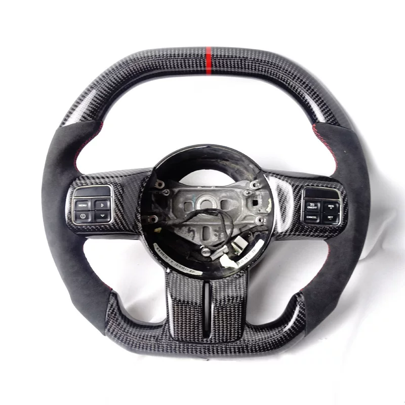 Руль для Jeep, модифицированный, из углеродного волокна