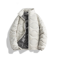 轻薄羽绒服男女款冬季新款白鸭绒冲锋衣保暖防寒内胆大码立领外套