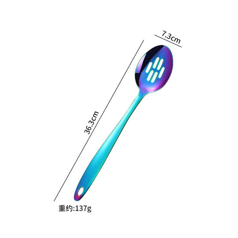 3326 아크 라이트 핸들 혀 스푼 누출 - 다채로운